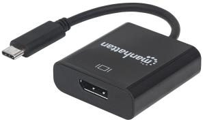 USB 3.1 DisplayPort Converter Typec Male To Female Blk