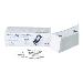 Fanfoldcard Stock Non-adhesive 57x89mm 600 Labels/roll