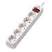 5-OUTLET POWER STRIP - GERMAN TYPE F SCHUKO OUTLETS/ 220-250V/