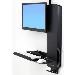 Styleview Sit Stand Vertical Lift High-traffic Area (black)