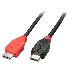Cable Otg - USB 2.0 Type Micro-b Male To USB 2.0 Type Micro-b Male - 1m - Black