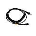 USB Cable Black Type A 5m Coiled 5v Host Power